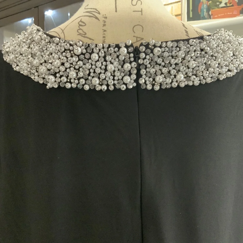 Mac Duggal black dress NWT - Picture 8 of 9